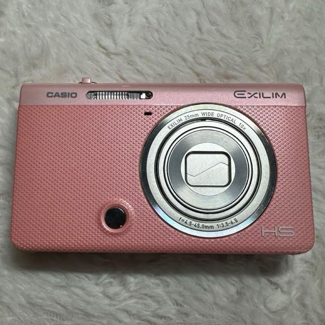 【美品】CASIO EXILIM EX-ZR70 ピンク CASIO HIGH SPEED EXILIM EX-ZR70 Pink Digital Camera Selfie Tilt
