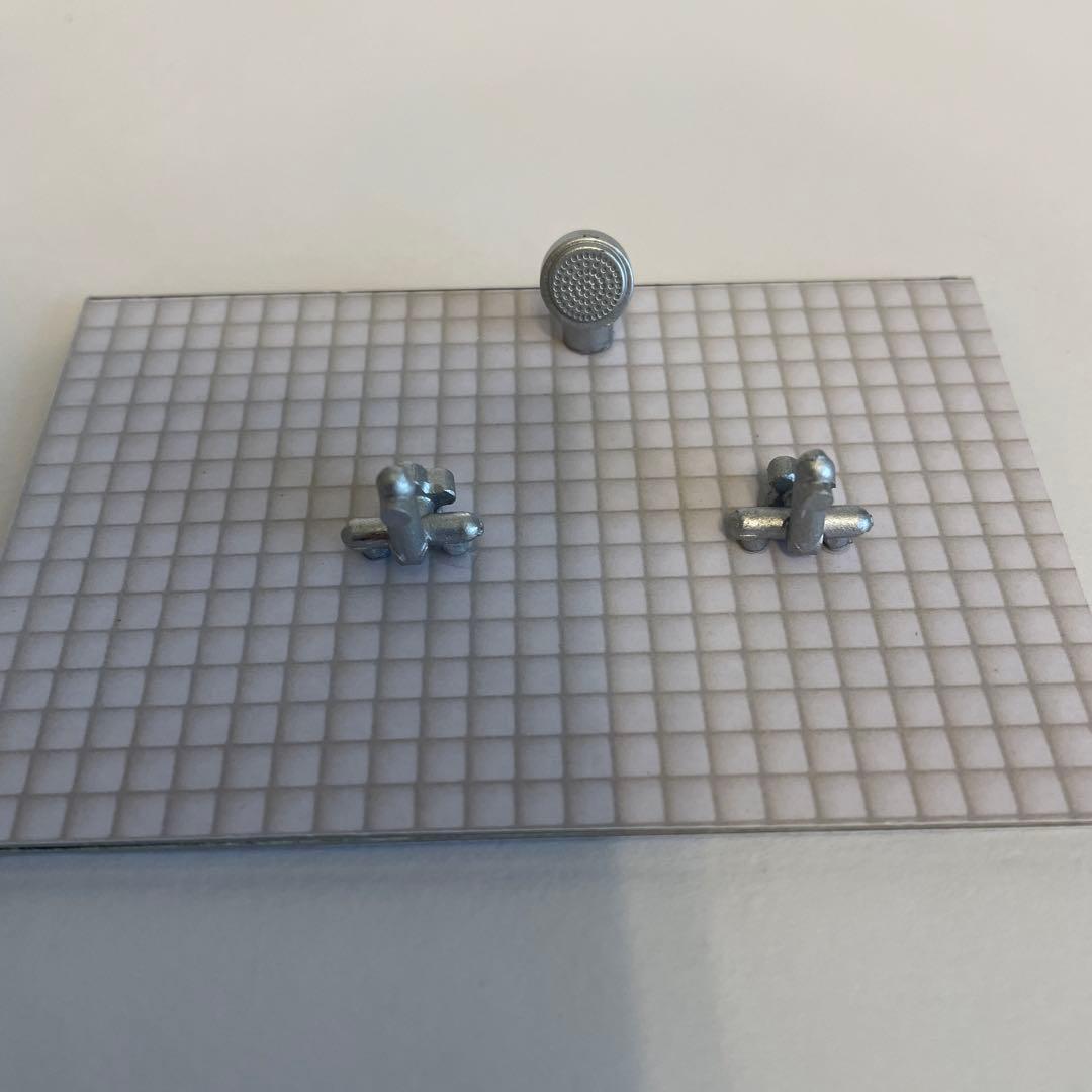 リーメント シルバニア ミニチュア 背景付○温泉 銭湯ガチャ ミニリカ