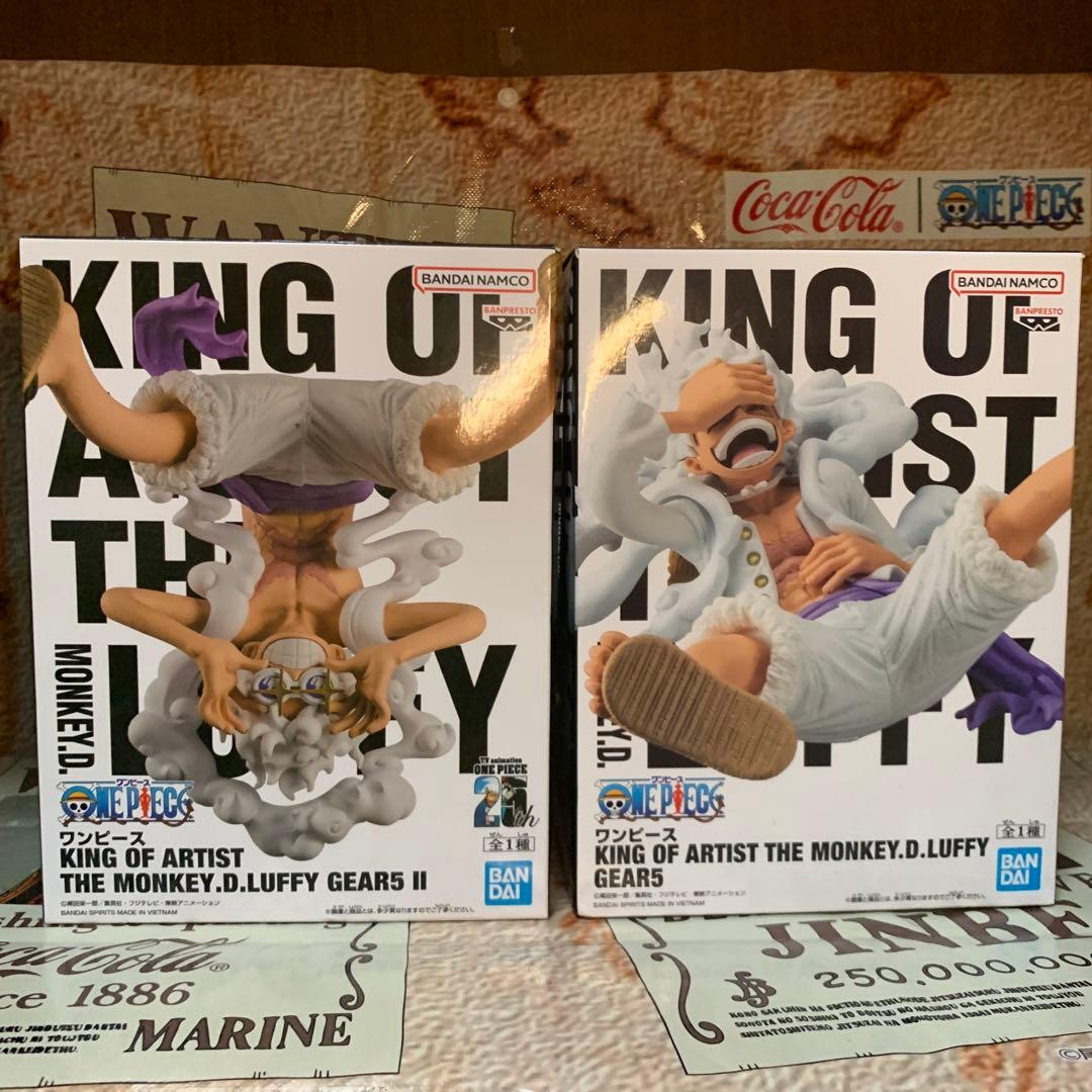 ONE PIECE KING OF ARTIST ルフィ ニカ 2種 箱つき - メルカリ