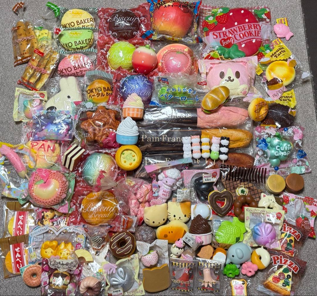 ✴︎スクイーズ91点まとめ売り✴︎ スクイーズ6個まとめ売り - メルカリ