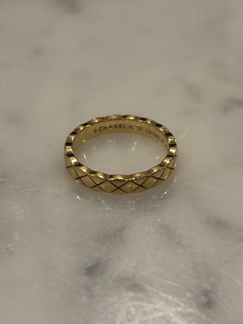 CHANEL クラッシュ18KYGリング サイズ49 CHANEL（シャネル） ココ クラッシュ #49 リング・指輪 K18イエロー