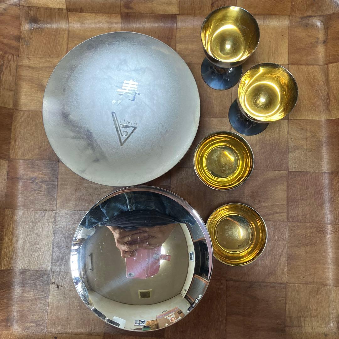 純銀 銀杯 銀製 SILVER まとめて6点 308g 刻印有り