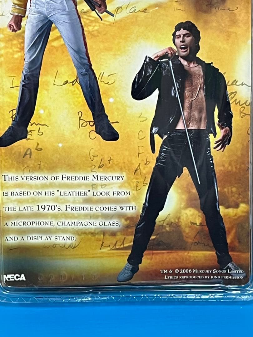 フレディマーキュリー 7インチ アクションフィギュア 70's 希少激レア