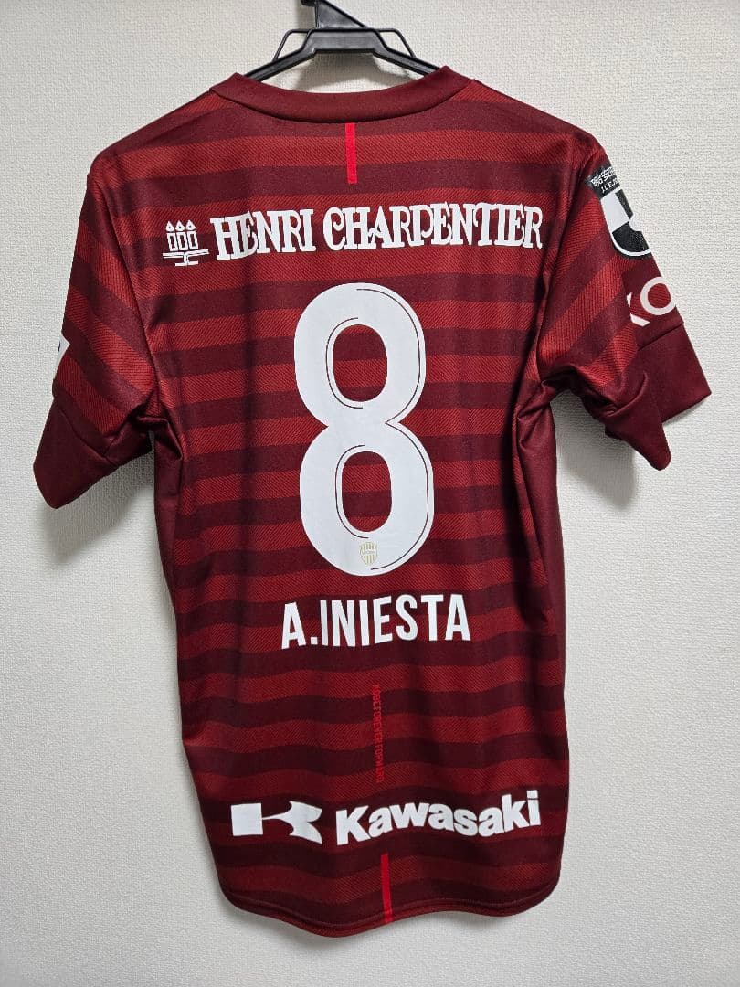 ヴィッセル神戸 2019 ユニフォーム ホーム レプリカ 8 イニエスタ