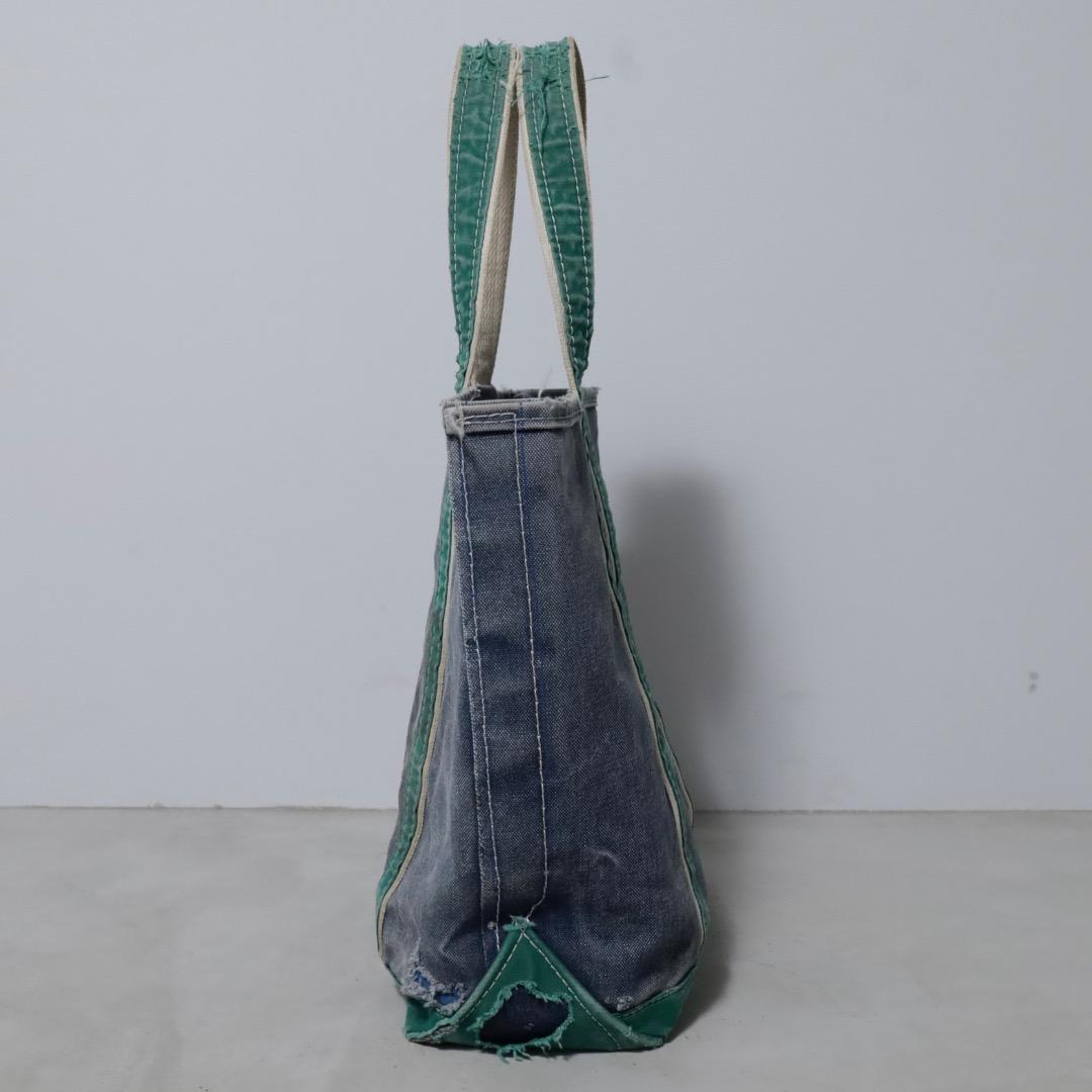 希少 フェード ダメージ ボロ L.L.BEAN デラックストート 80s ギザ