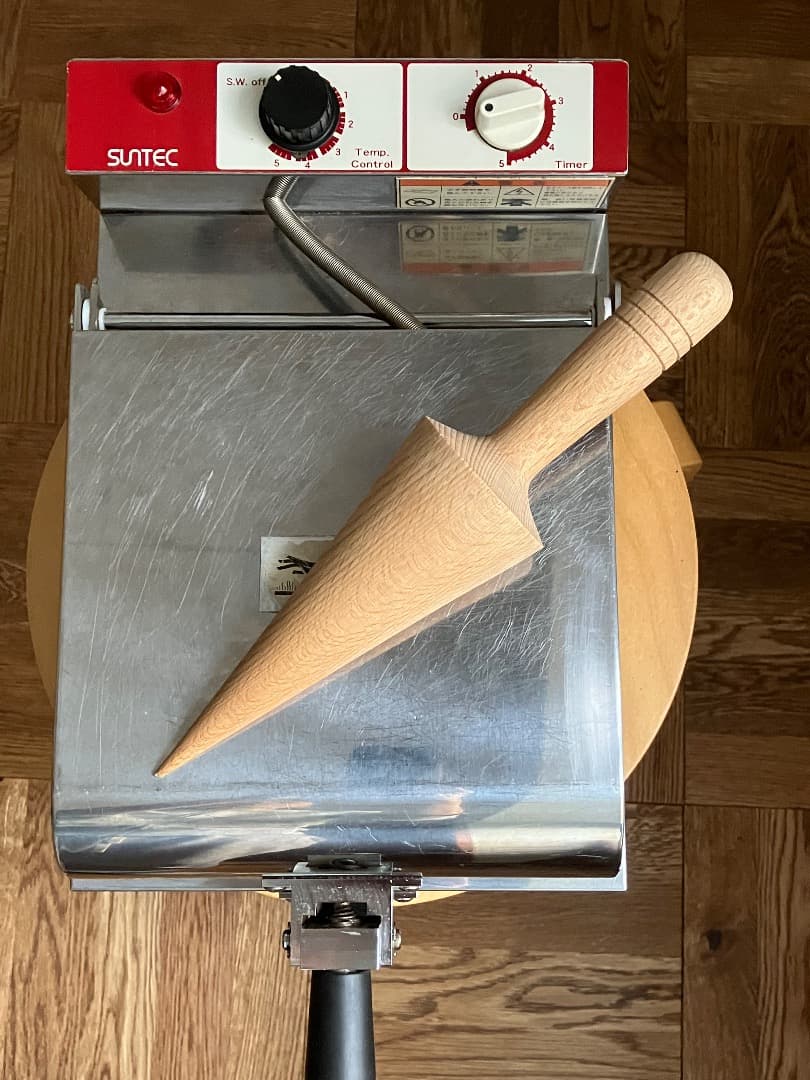 サンテック アイスコーン ワッフルコーン 業務用 SIK-1 中古 - メルカリ