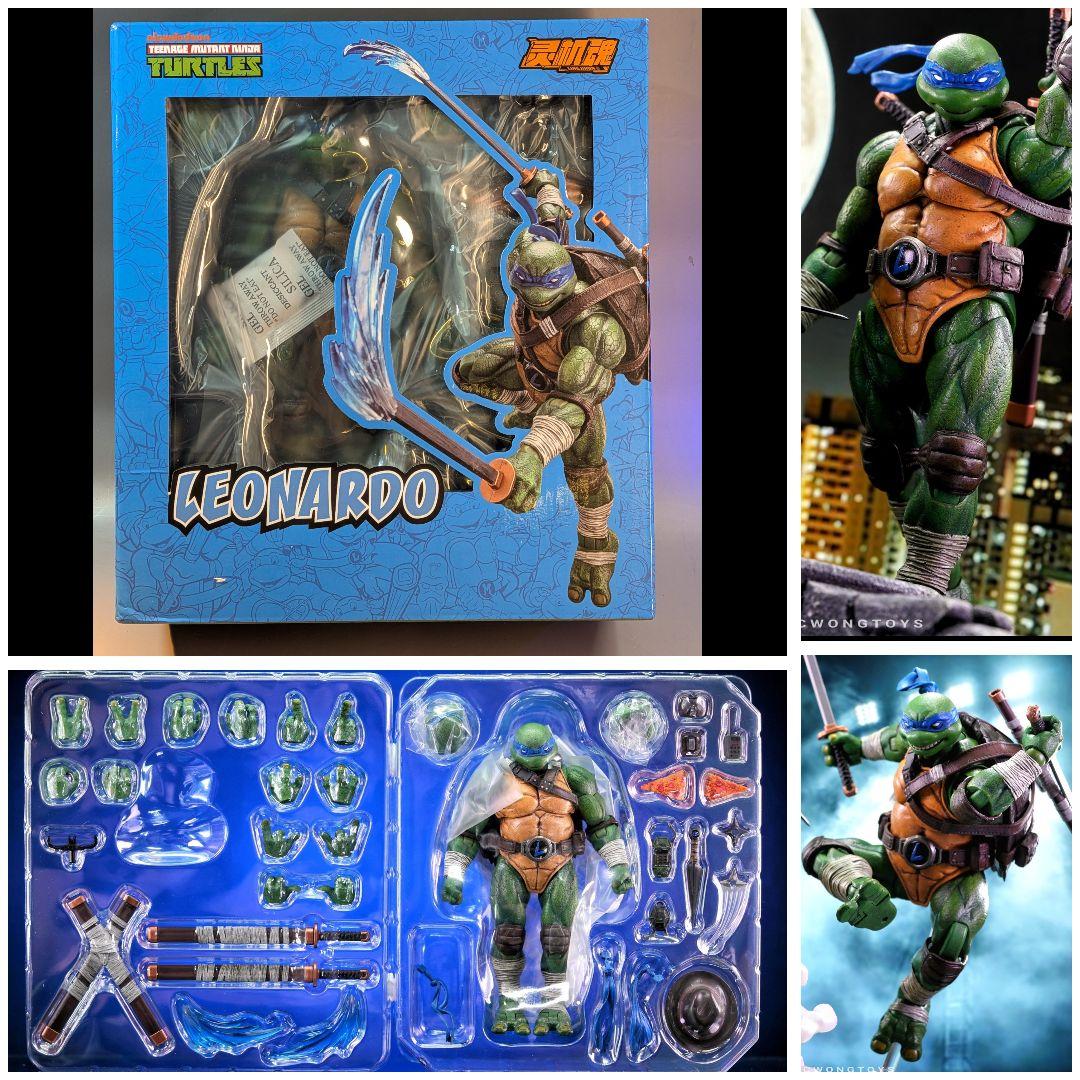 LingJiHun 1/12 TMNTタートルズ レオナルド新品未開封