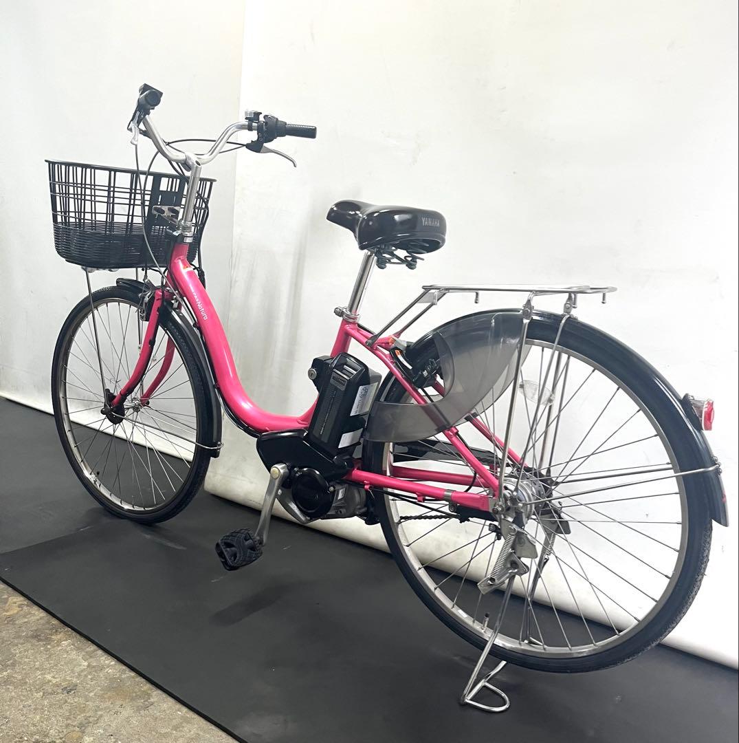 1年保証 ヤマハ パスナチュラ 26インチ 街乗り ピンク 電動アシスト