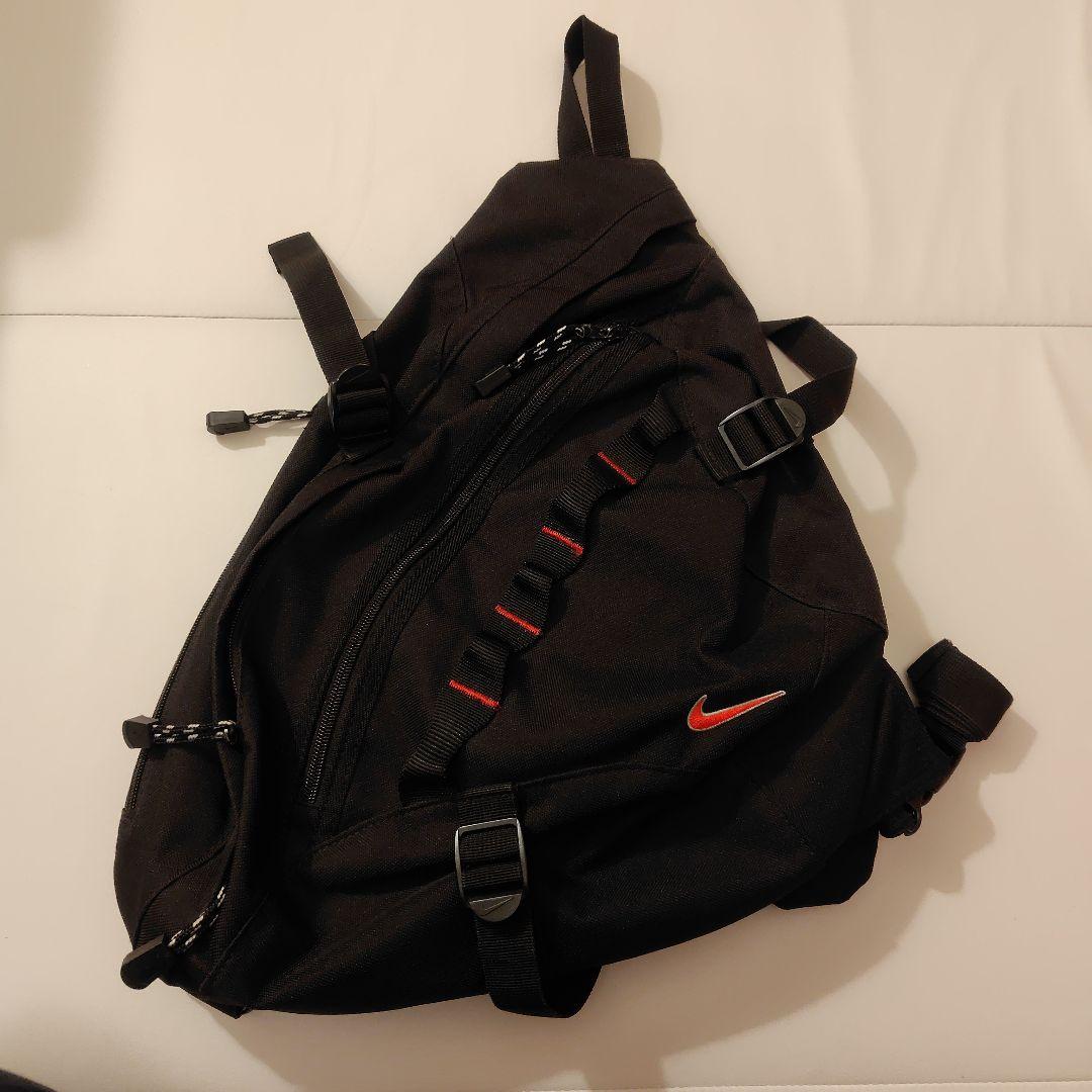 00s NIKE テックワンショルダーバッグ Y2K archive 90s 90s NIKE ナイキ テック系 ワンショルダー スリングバッグ Y2K
