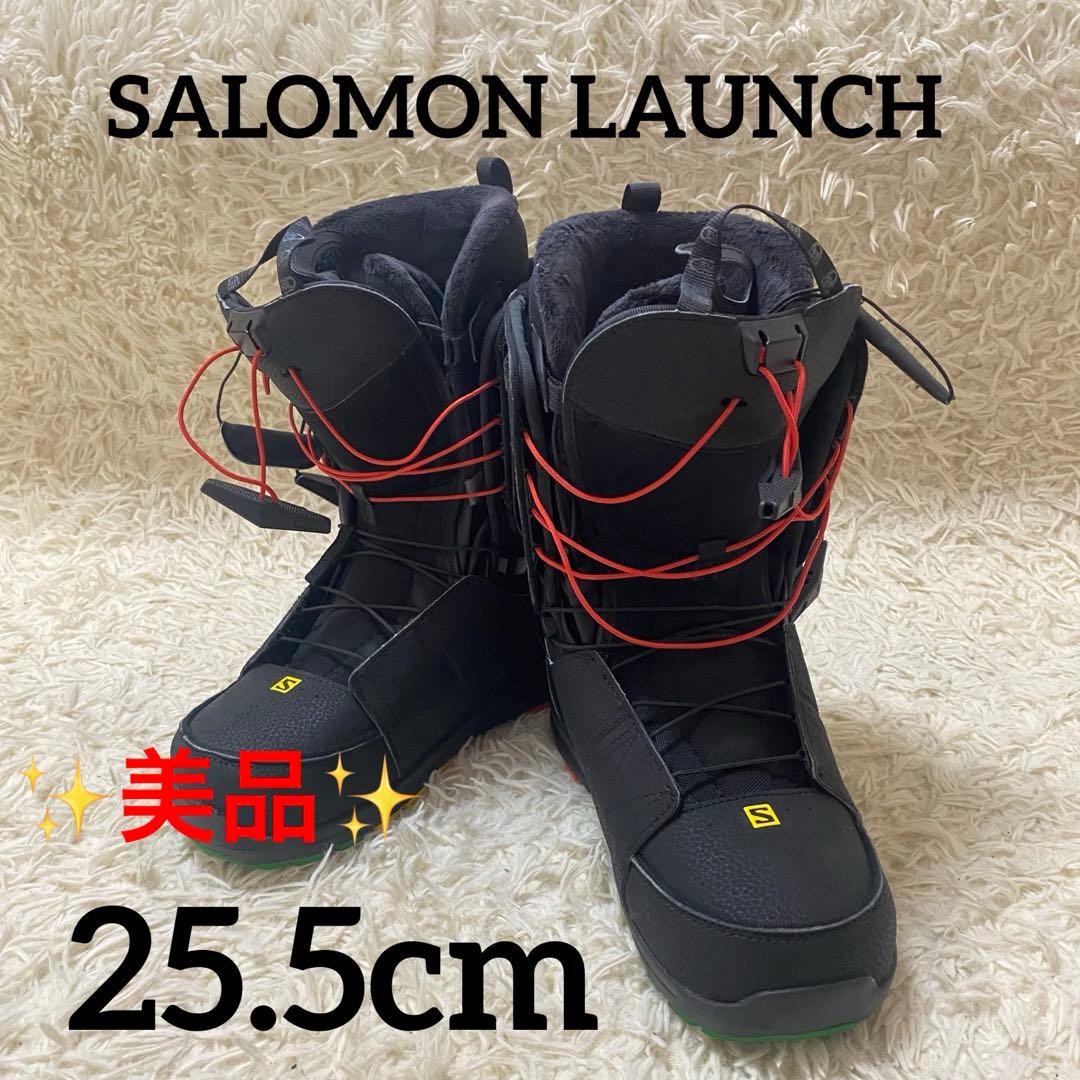 ✨美品✨SALOMON サロモン LAUNCH スノーボード ブーツ25.5cm SALOMON（サロモン） （メンズ）スノーボードブーツ ランチボア LAUNCH