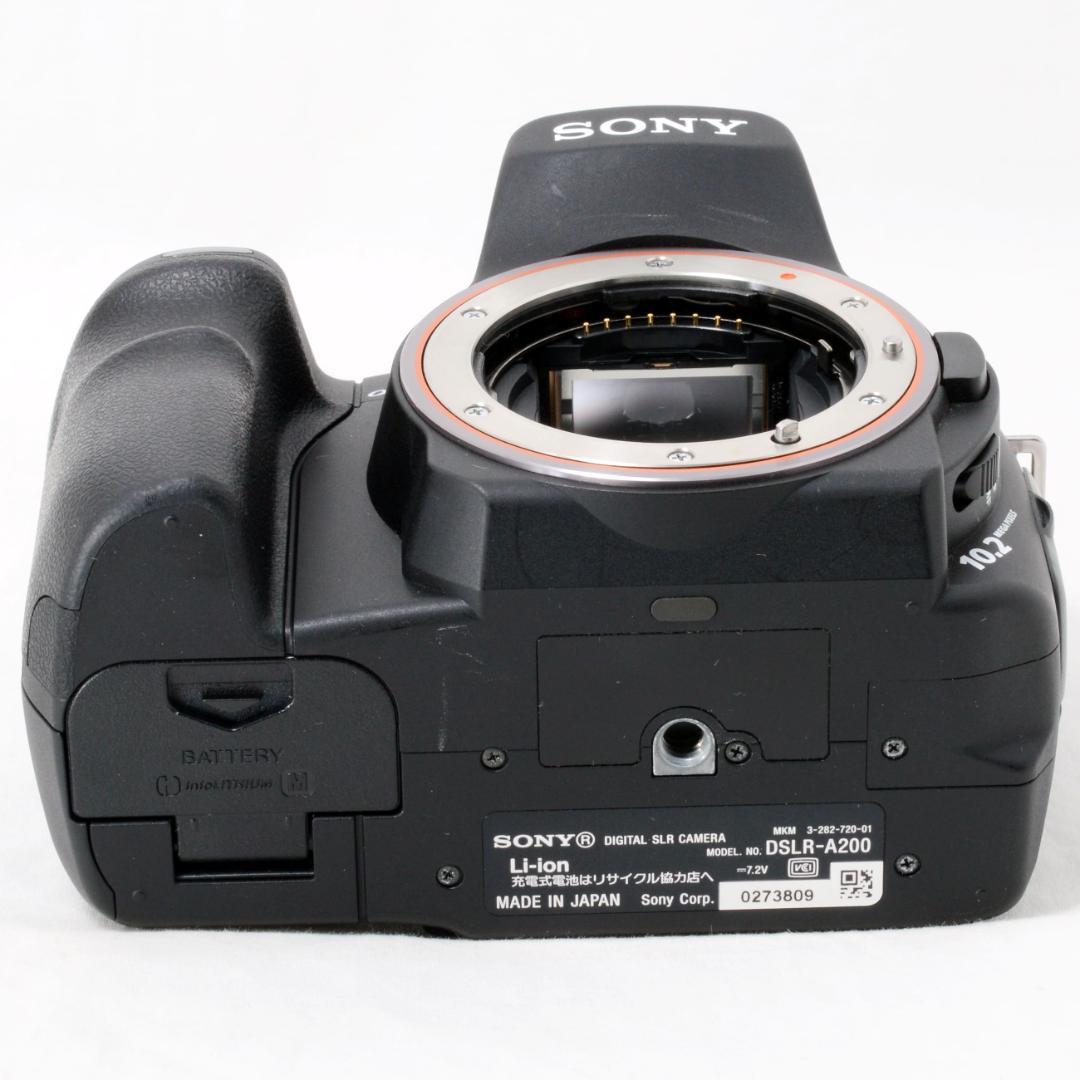 ⭐️美品⭐️SONY ソニー α200 ダブルズームセット☆手振れ補正付き
