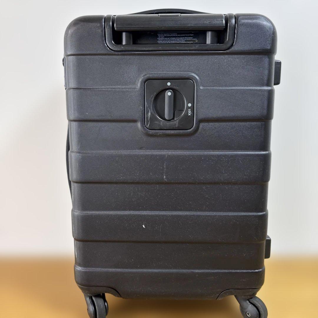 無印良品 MUJI キャリーケース 36L 機内持込可 TSAロック ブラック