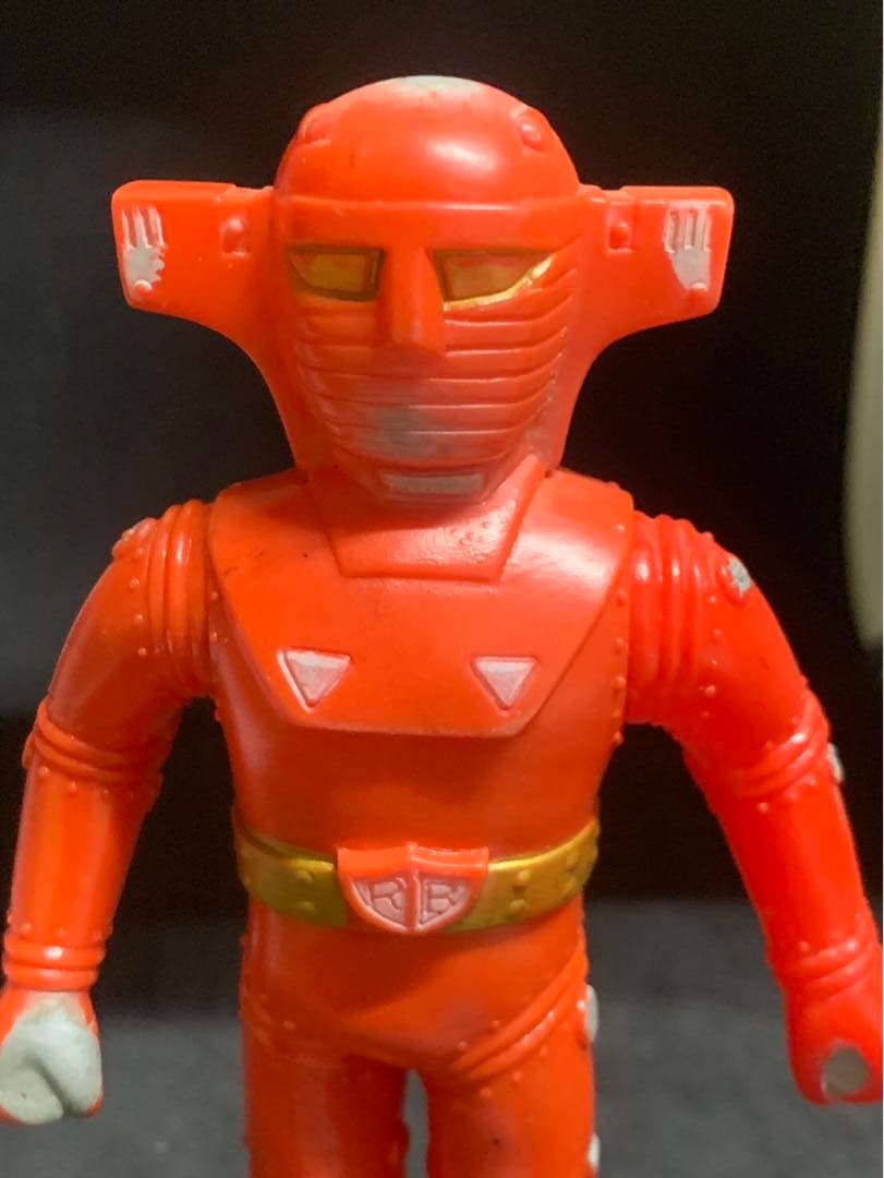 昭和レトロ　当時物　宣弘社　レッドバロン　ミドルサイズ　ヨネザワ製