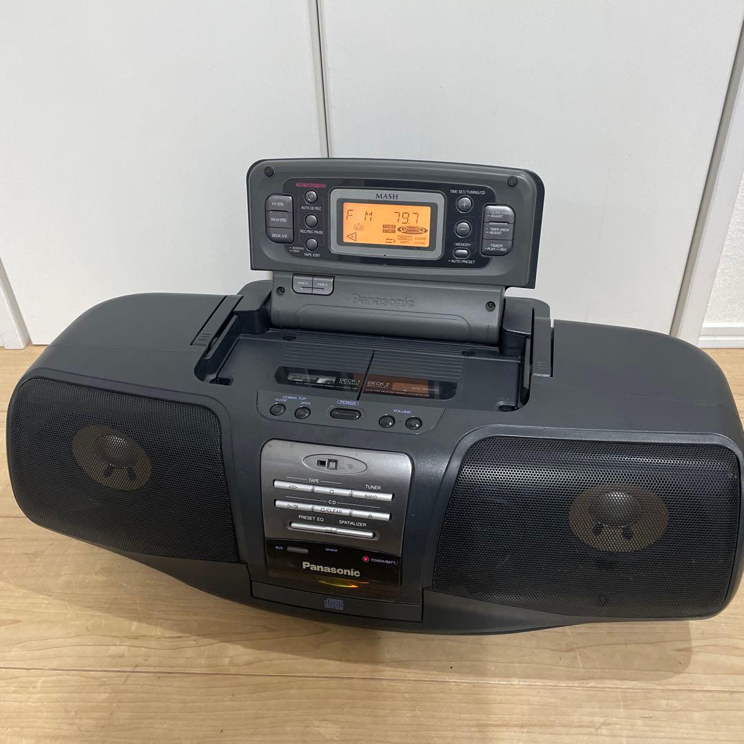 Panasonic パナソニック RX-DT07 バブルラジカセ コブラトップ - メルカリ