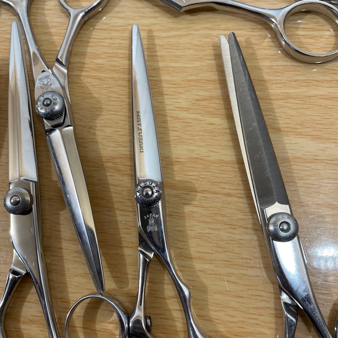 K*e様 理容鋏 MATSUZAKI など まとめ売り 詳細わかりませんの通販はau