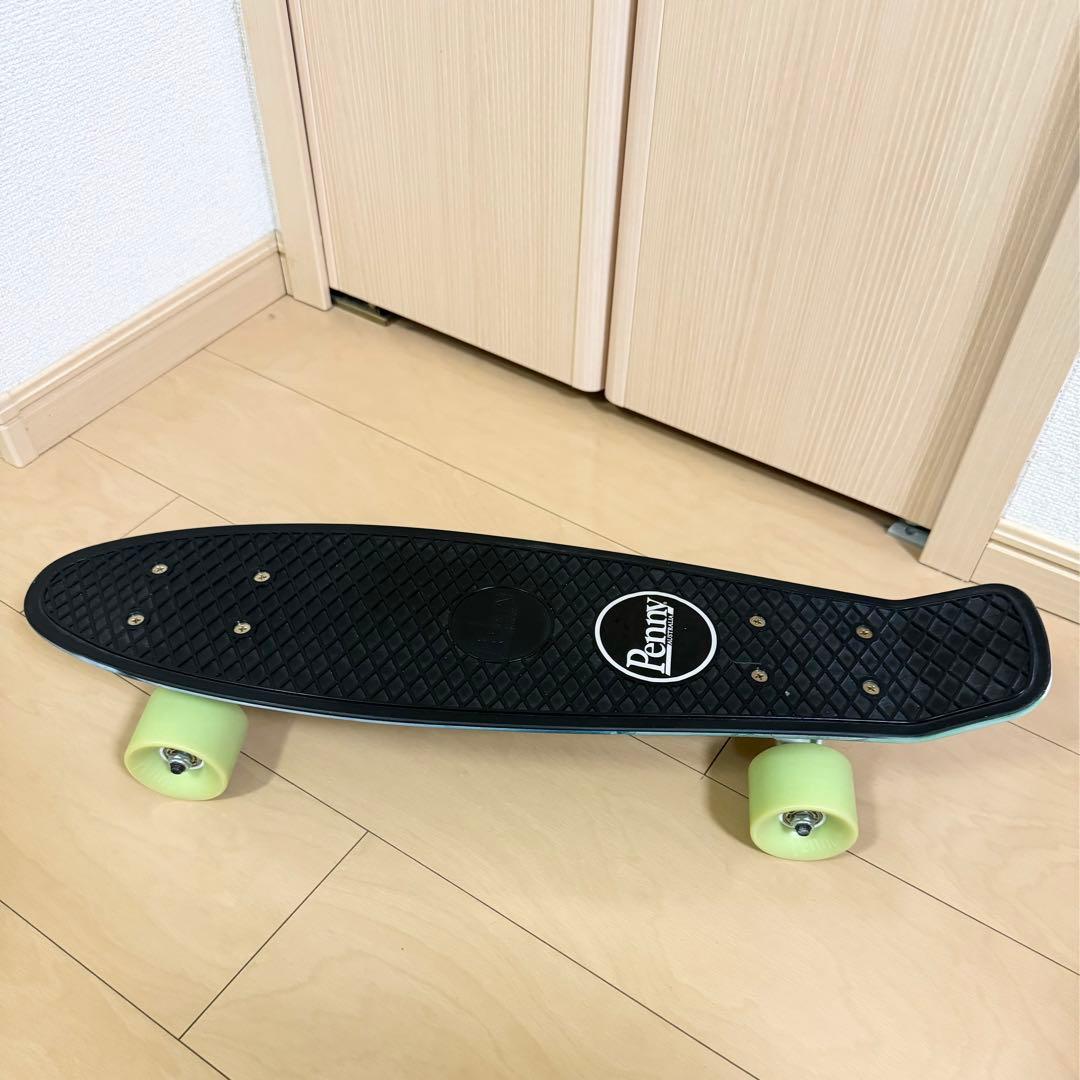 penny スケートボード 22インチ ブラック×グリーン Penny ペニースケートボード 22インチ クラシックスシリーズ BLACK
