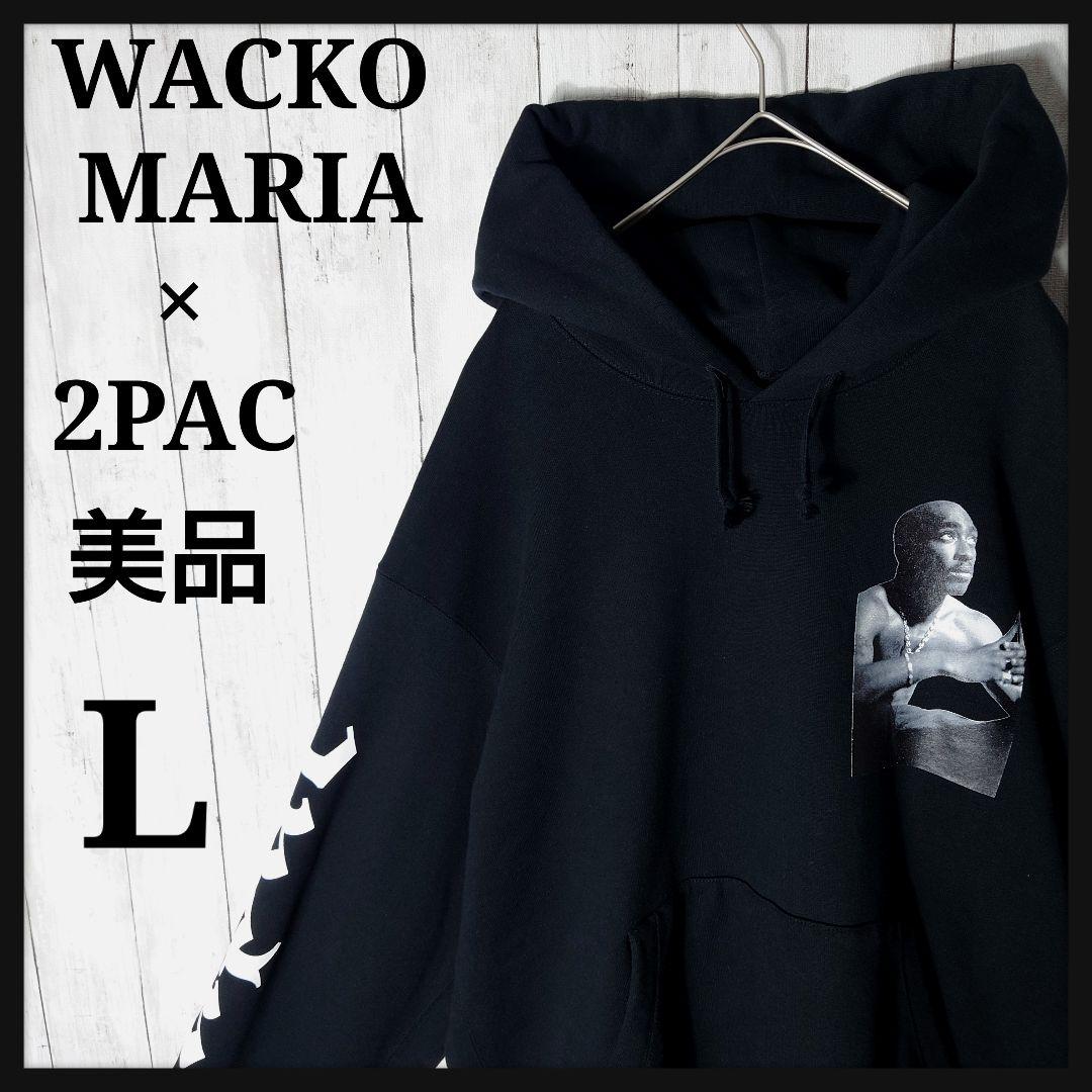 【美品】ワコマリア × 2PAC パーカー　フォト　アームプリント　ツーパック ☆SALE☆Tupacコラボパーカー（J412935）|BREEZE（ブリーズ） 男の子