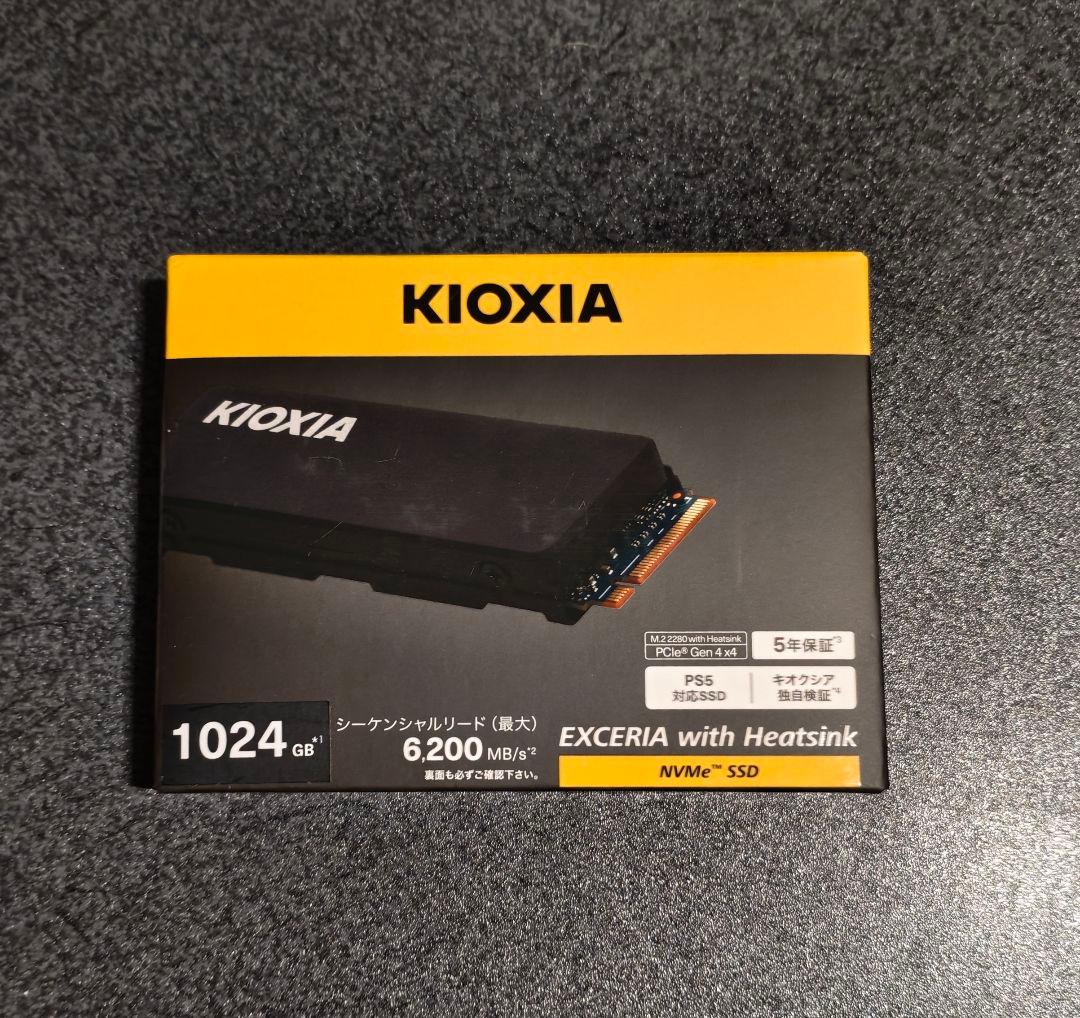 KIOXIA EXCERIA 1TB NVMe SSD PS5対応 キオクシア ゲオ公式通販サイト/ゲオオンラインストア【新品】EXCERIA