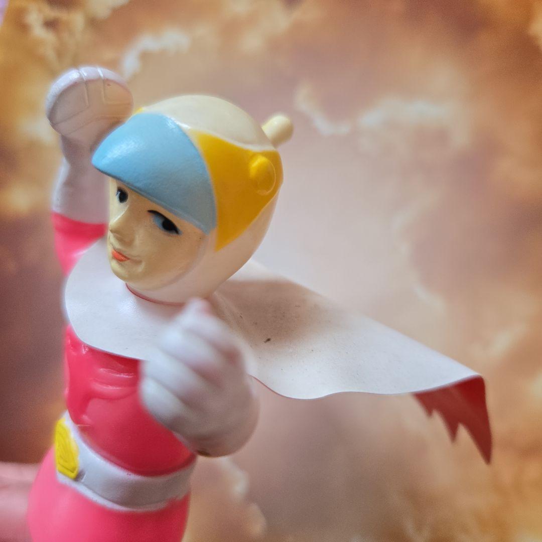 万創　ガッチャマン　白鳥のジュン　ソフビ