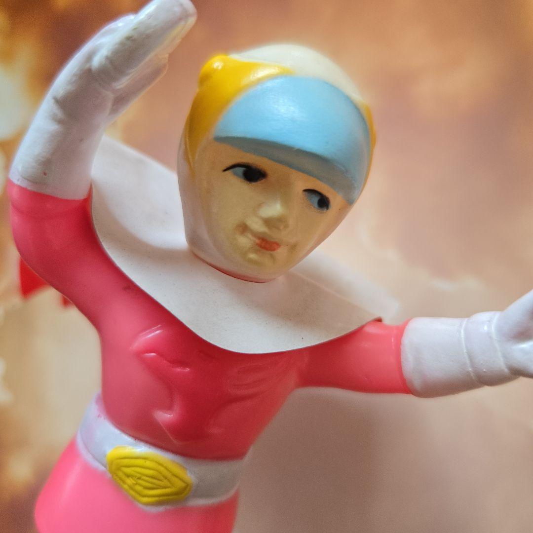 万創　ガッチャマン　白鳥のジュン　ソフビ