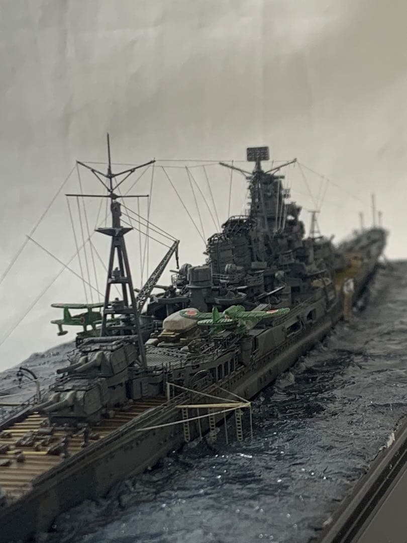 フジミ1/700重巡洋艦高雄　完成品