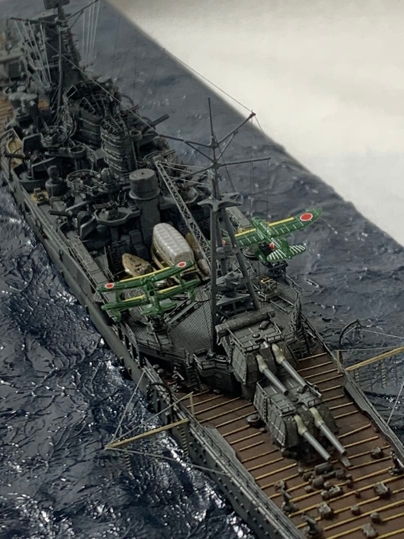 フジミ1/700重巡洋艦高雄　完成品