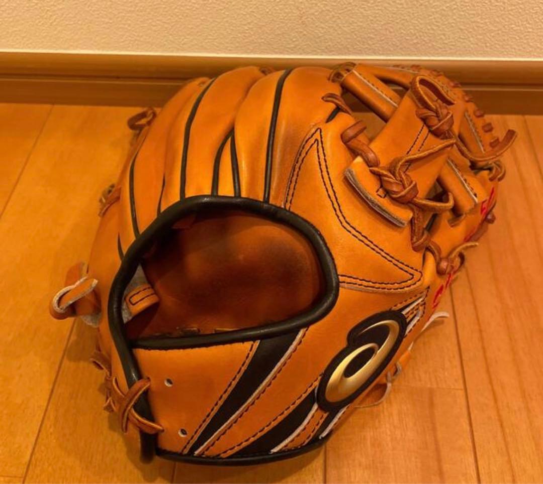 アシックス　ゴールドステージ　硬式　内野　グローブ　元プロ アシックス(asics) 野球 硬式グローブ 内野手用 GOLDSTAGE I-PRO