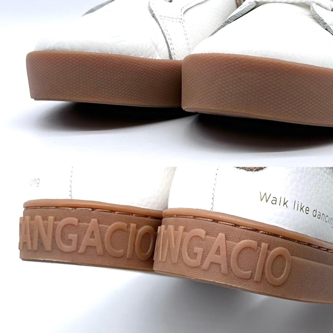 未使用✨サンガッチョ SG8 WHITELATE にゅ スニーカー 23.5cm