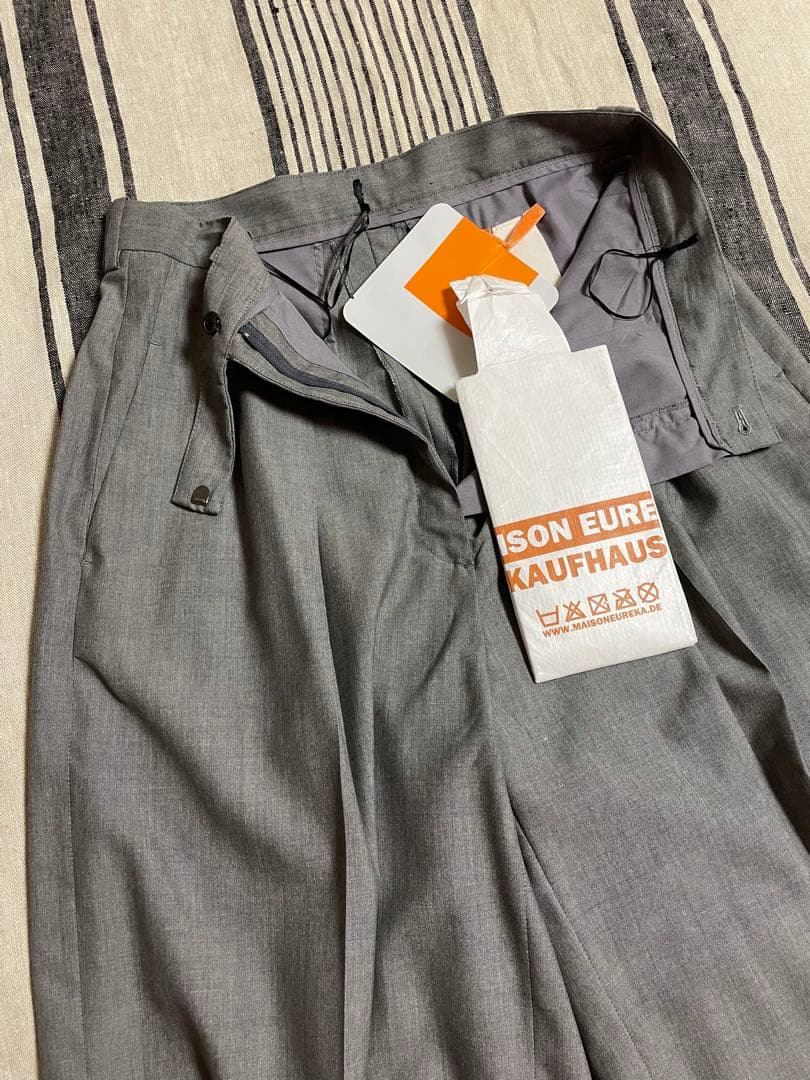 値下げ‼️MAISON EUREKA WIDE LEG SHORT PANTS - メルカリ