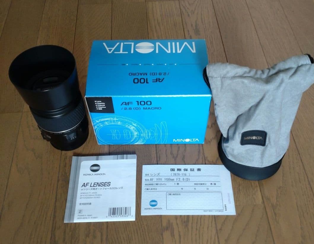 d*3様 MINOLTA AF 100mm F2.8 MACRO レンズ Amazon | Minolta AF レンズ 100mm F2.8 Macro New | カメラ用交換