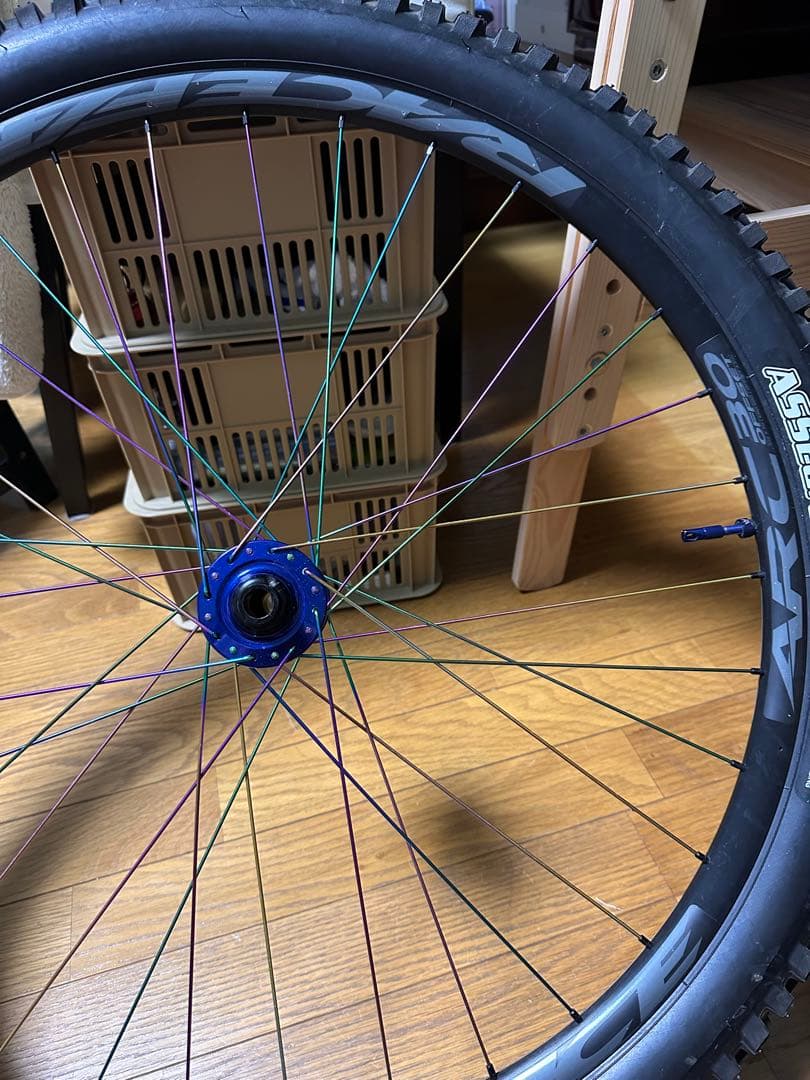 マグ様専用 1/2 CHRIS KING手組みホイール（マレット仕様） - メルカリ