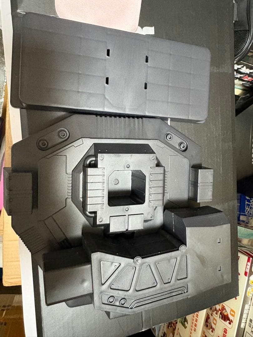 シャア専用ザクII ヘッド フィギア　メタリックレッド塗装