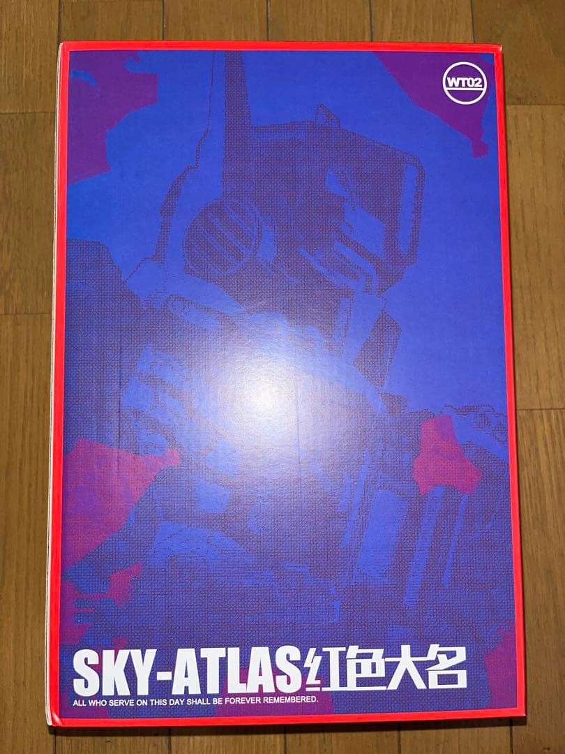 Wonderful Trans WT02 紅色大名　skyatras 鉄機巧似