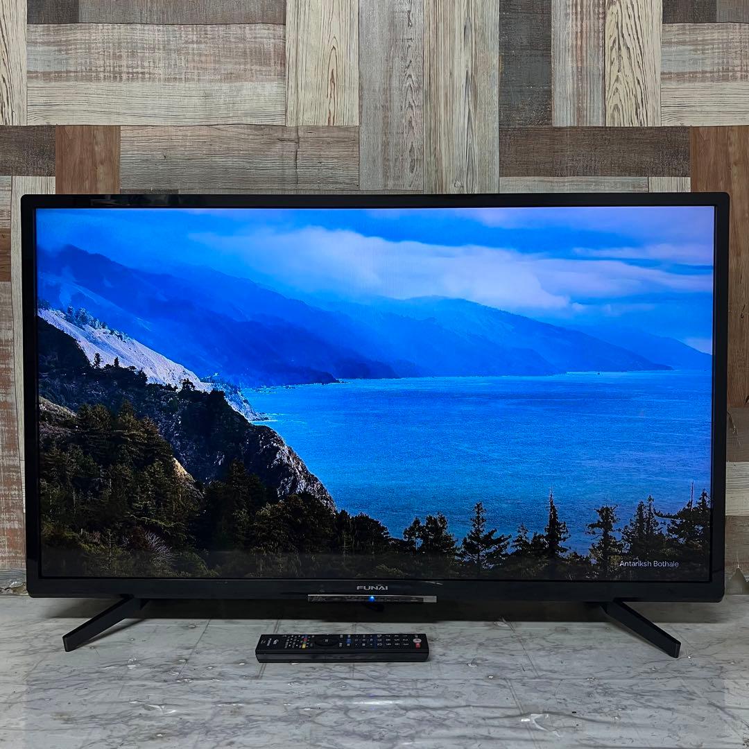 うさこさん専用全国送料込2年前購入フナイ40V型TV録画機能内蔵。見ながら録画