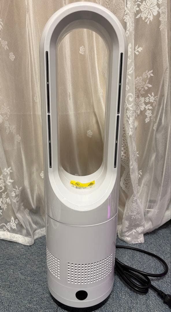 ファンヒーター スリム100°左右首振り冷暖房扇風機 PSE認証済み Amazon | 扇風機 羽なしタワーファン【2025冷暖兼用・羽根無し】8段階