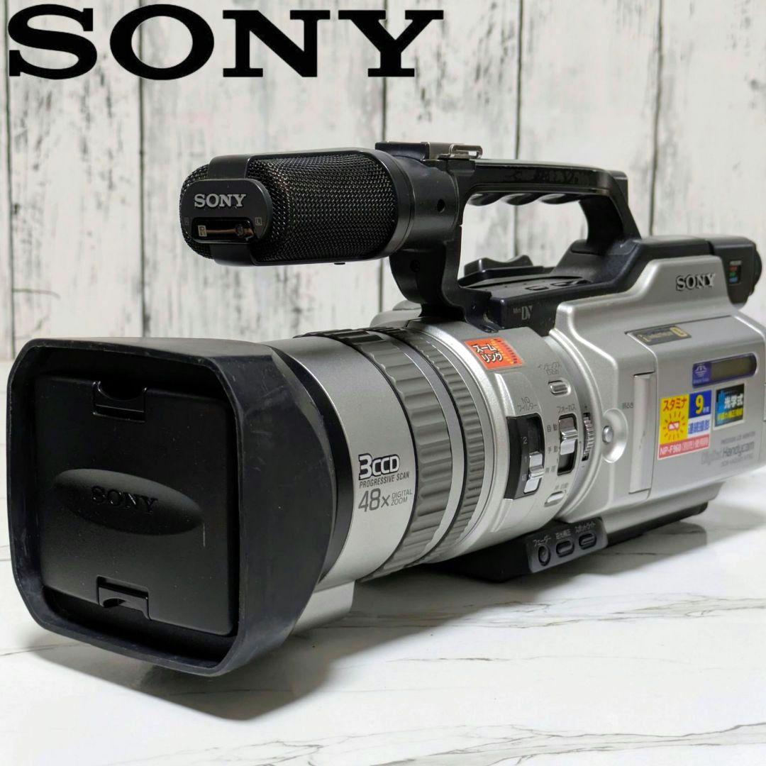 【動作良好】SONY　DCR-VX2000　MiniDV対応 Sony DCR-VX2000 Handycam Camcorder 3 CCD Mini DV Digital Video