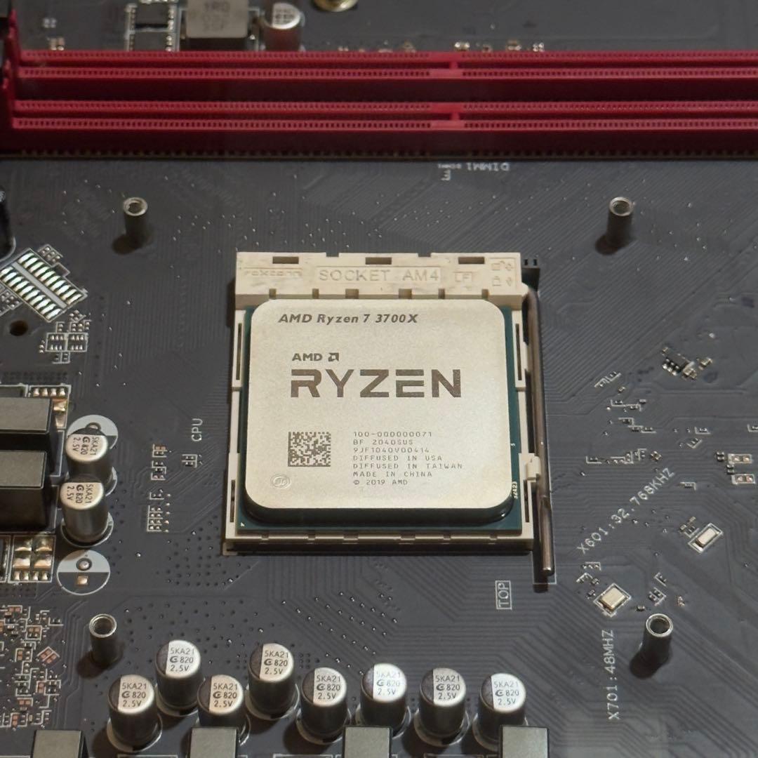 CPU Ryzen7 3700X＆マザーボード B450 + クーラー セット - メルカリ