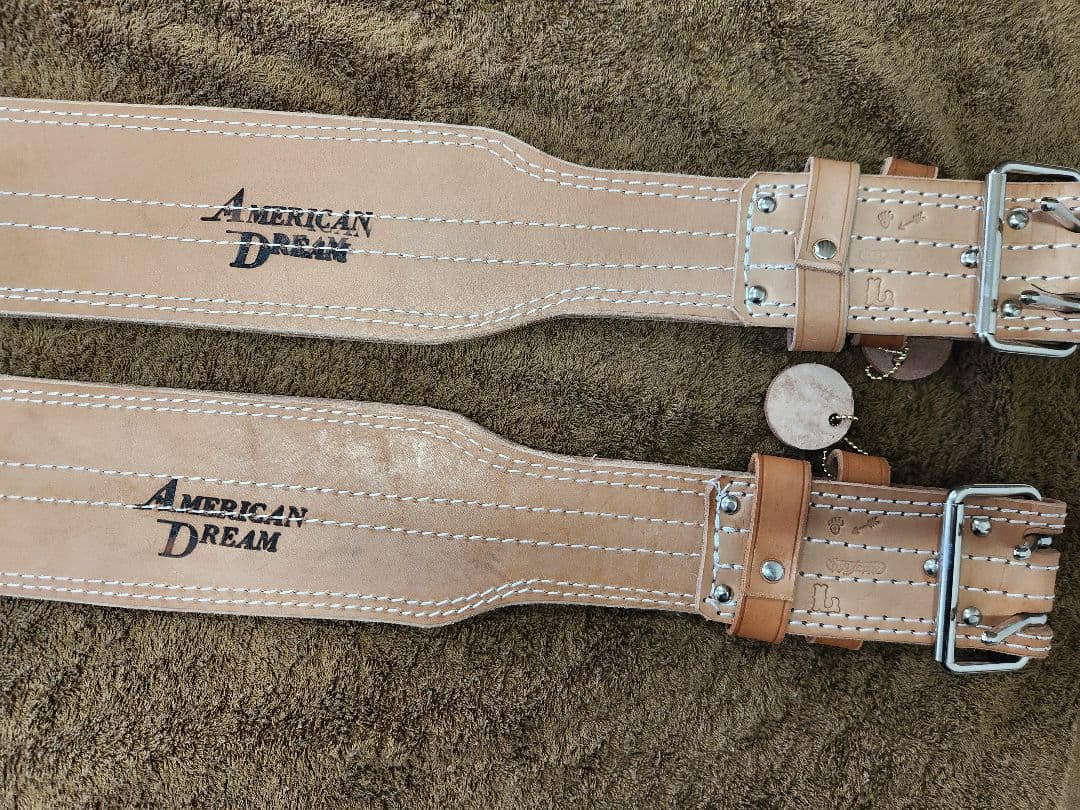 入荷AmericanDream アメリカンドリーム トレーニングベルトLサイズ アメリカンドリーム トレーニングベルト 再入荷しました‼️ ご不明点