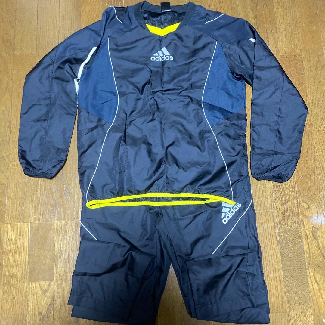 adidas ピステ・ウィンドブレーカー ネイビー/イエロー - メルカリ