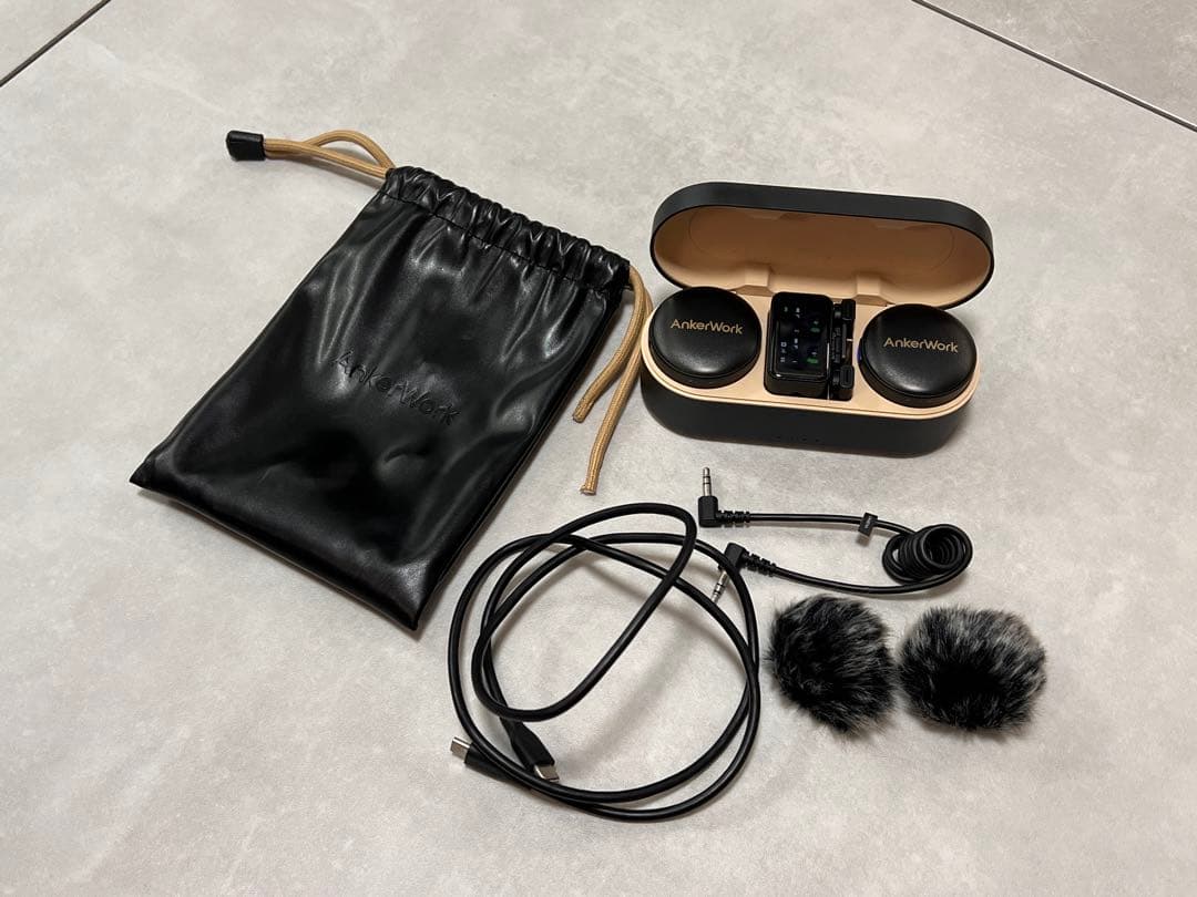 AnkerWork ワイヤレスマイク　M650 Amazon.co.jp: AnkerWork M650 Wireless Microphone : 楽器・音響機器