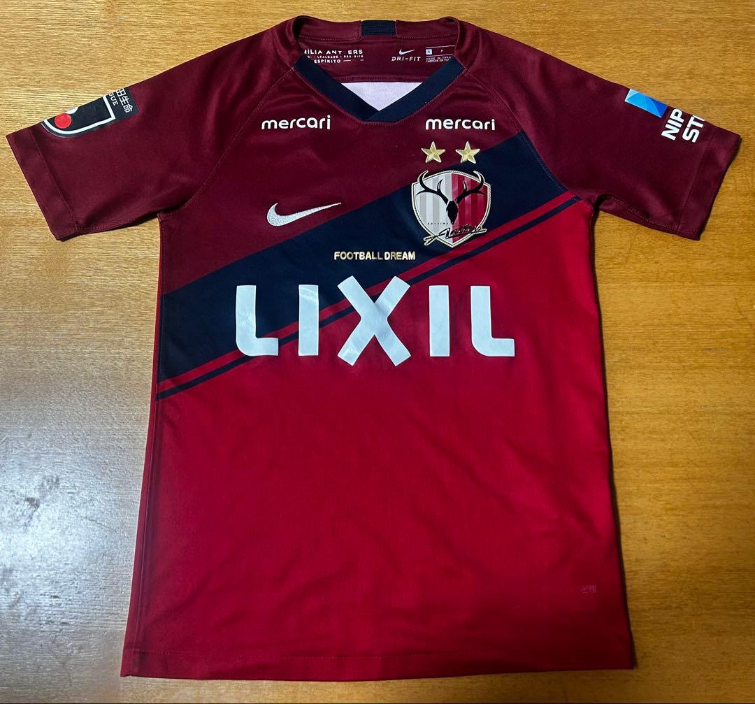 鹿島アントラーズNike DRI-FIT サッカーウェア 赤 LIXIL S - メルカリ