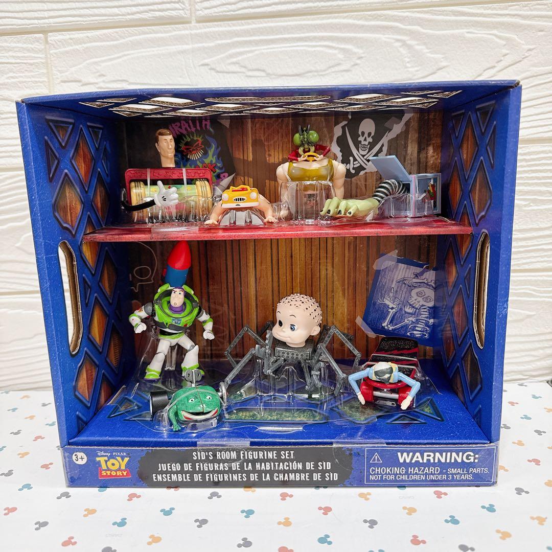 フィギュアセット ディズニーストア トイストーリー 30周年 シドの部屋