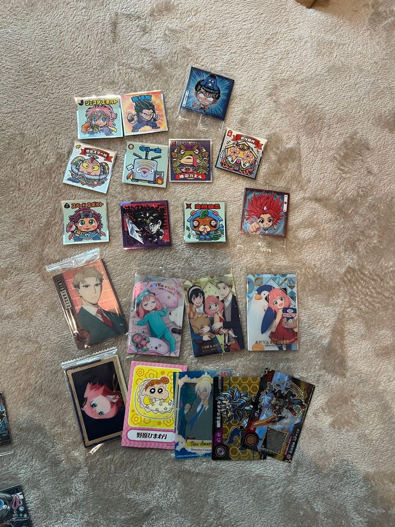 ドラゴンボール ワンピース 鬼滅の刃 シール カード まとめ売り レア多数