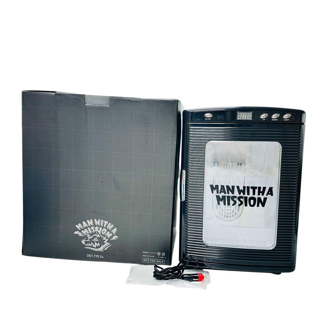 MAN WITH A MISSION 冷温庫25L 非売品 マンウィズ MAN WITH A MISSION モンスター用 冷温庫 ポータブル冷蔵庫 ブラック