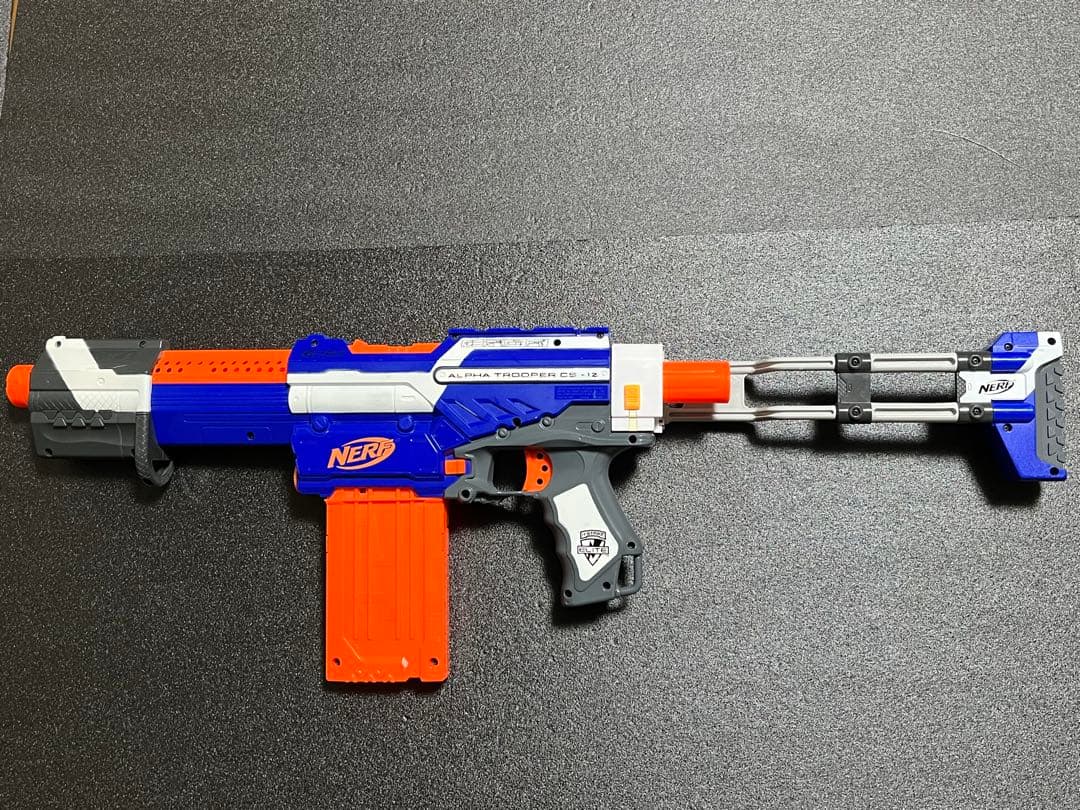 ナーフ エリート アルファトルーパー ＆ 折り畳み式ストック セット