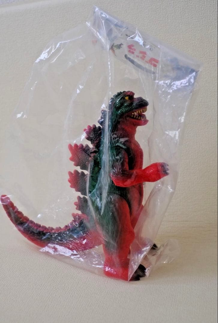 限定】マルサン ゴジラ 1968 350 レッドビニール グリーンスプレー