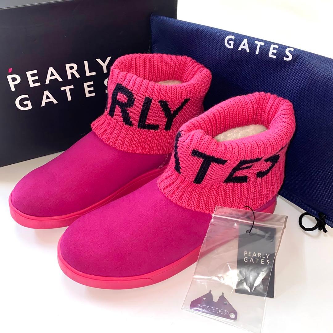 PEARLYGATES 053-1292102ピンク ゴルフシューズ 箱あり PEARLYGATES 053-1292102 ピンク ゴルフシューズ 箱あり - メルカリ