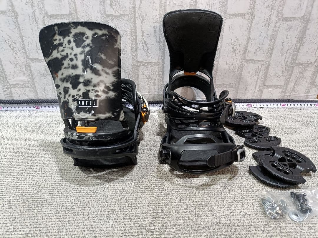 22モデル■BURTON CARTEL RE:FLEX Mサイズ バートン BURTON スノーボード ビンディング CARTEL Re：Flex