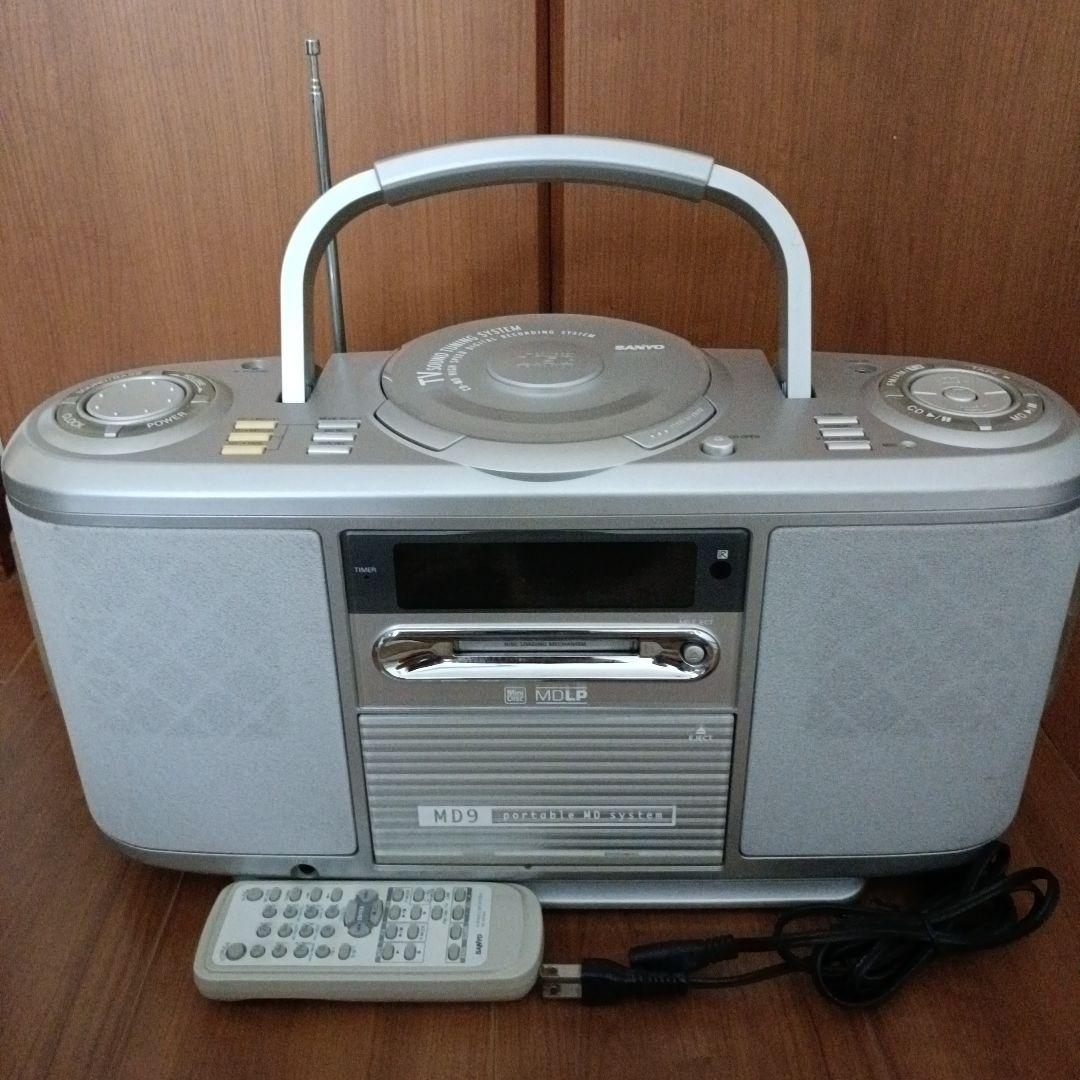 SANYO サンヨー PH-MD9 CD・MD・カセット・ラジオ対応 - メルカリ