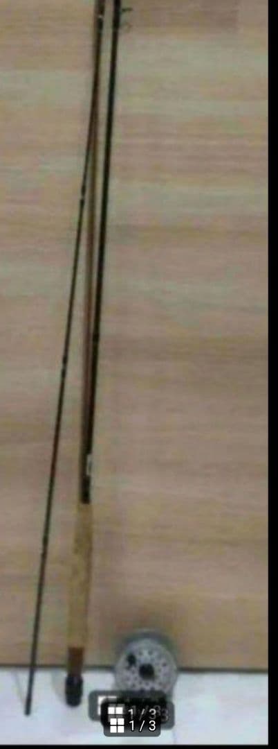 コータック 1931 III 7'6\" フライロッド & リール 2530 コータック(Coatac) フライロッド Together パック 7フィート6インチ